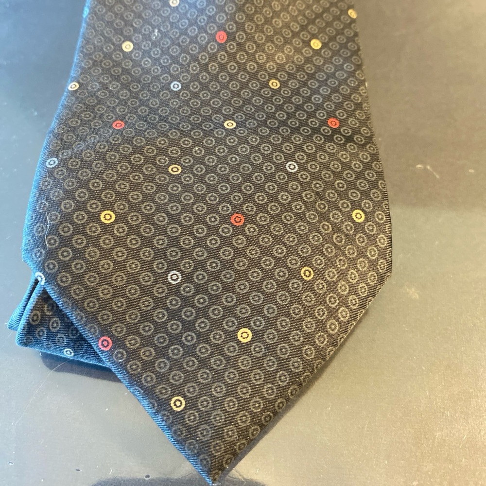 Rafael Neck Tie 100% Silk Hand Made In Italy Geometric